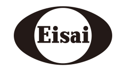 The Eisai logo in black with a white background
