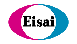 The Eisai logo in color on a white background